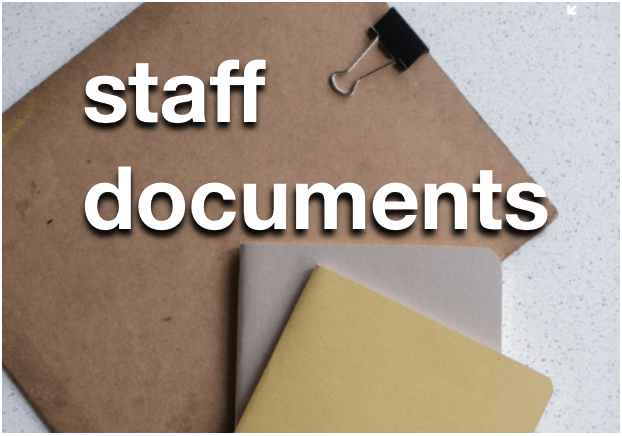 staff documents